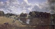 John Constable View of the grounds of Wivenhoe Park,Essex oil painting on canvas